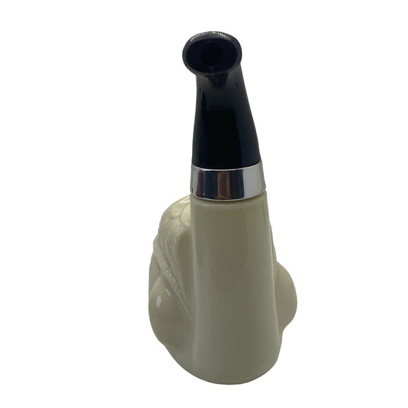 Vintage Sherlock Holmes Bulldog Pipe Avon Cologne Bottle Decanter (Empty) - Picture 9 of 10